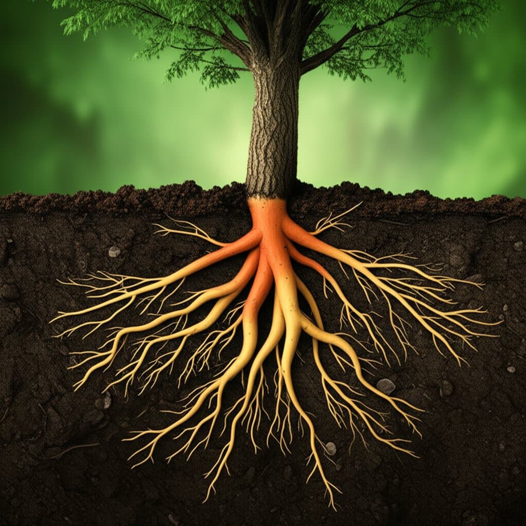 Mycorrhizal Fungi Boost Tree Immunity Naturally