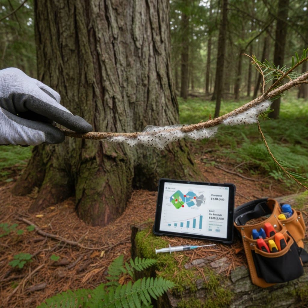 Hemlock Woolly Adelgid Costs $100-$1,200 Per Tree