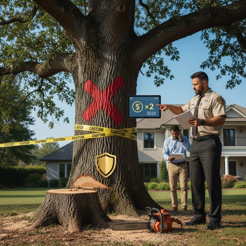 DIY Tree Removal Fines Have Doubled in 2024