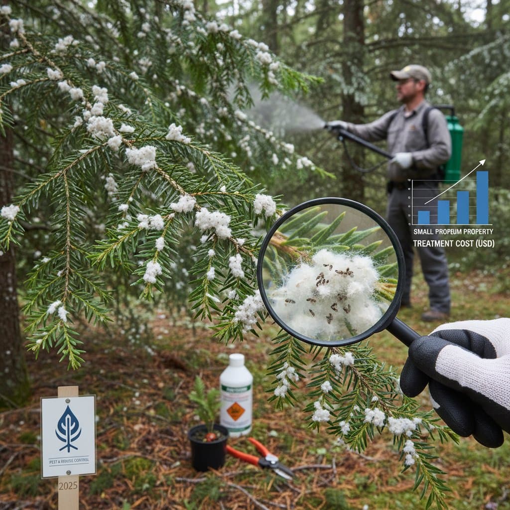 Hemlock Woolly Adelgid Treatment Costs by Property Size
