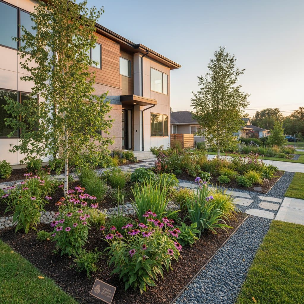 8 Cities Now Require Rain Gardens for Permits