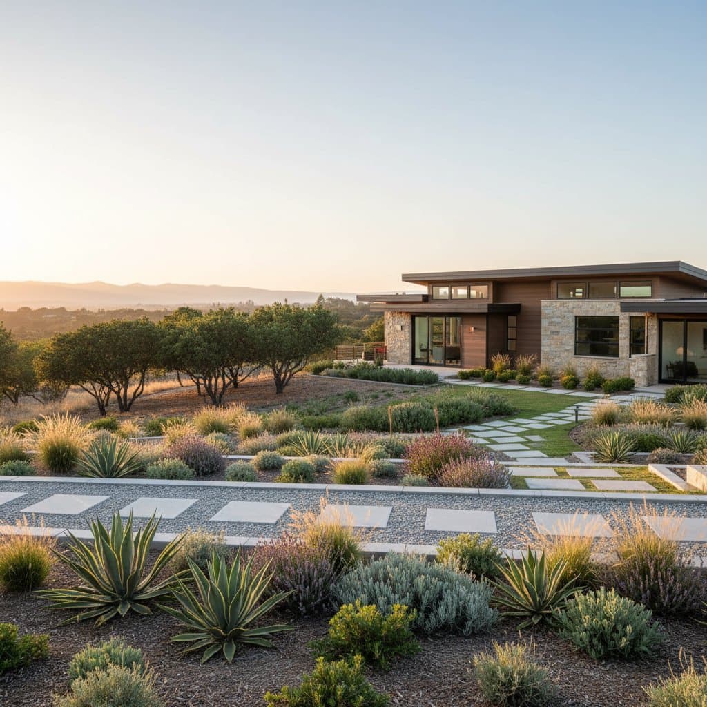 Fire-Resistant Landscaping Shields Homes from Fires