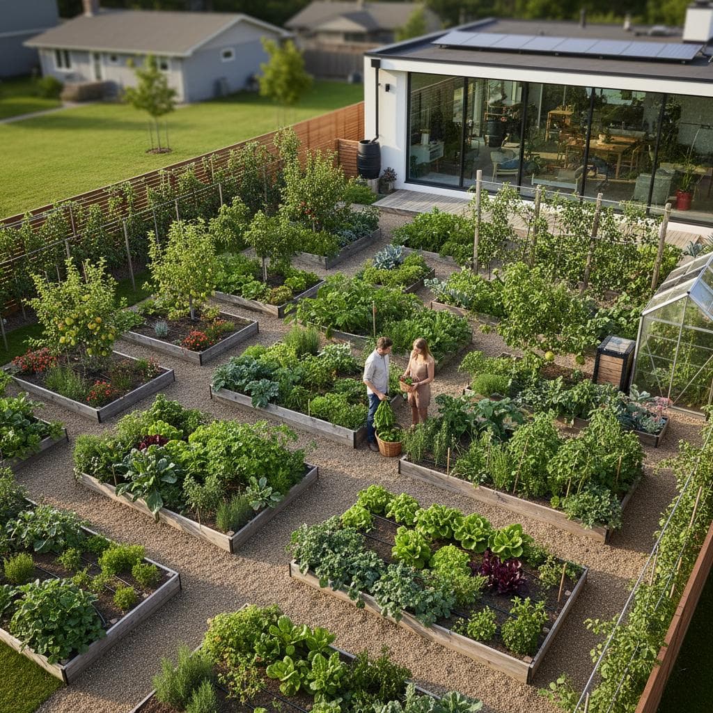 Lawn to Edible Garden: $8K Annual Produce Value