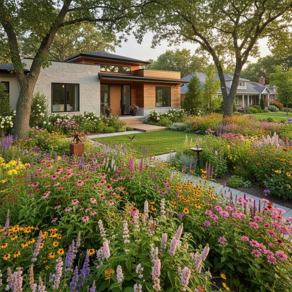 Pollinator Gardens Boost Home Sales and Prices