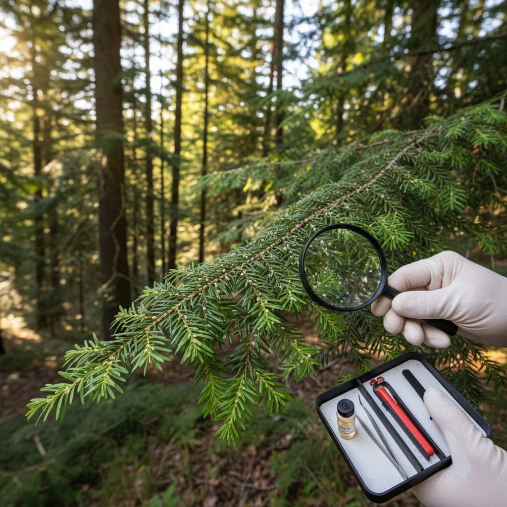 Michigan's New Tree Threat: Detect HWA Early to Save Money