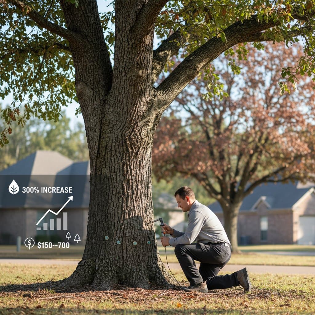 Oak Wilt Treatment Costs $150-$700 Per Tree