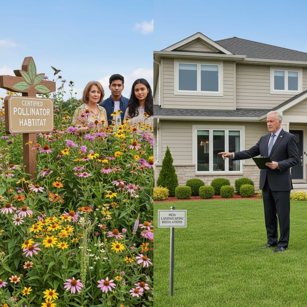 HOA Lawsuit Challenges Ban on Pollinator Gardens