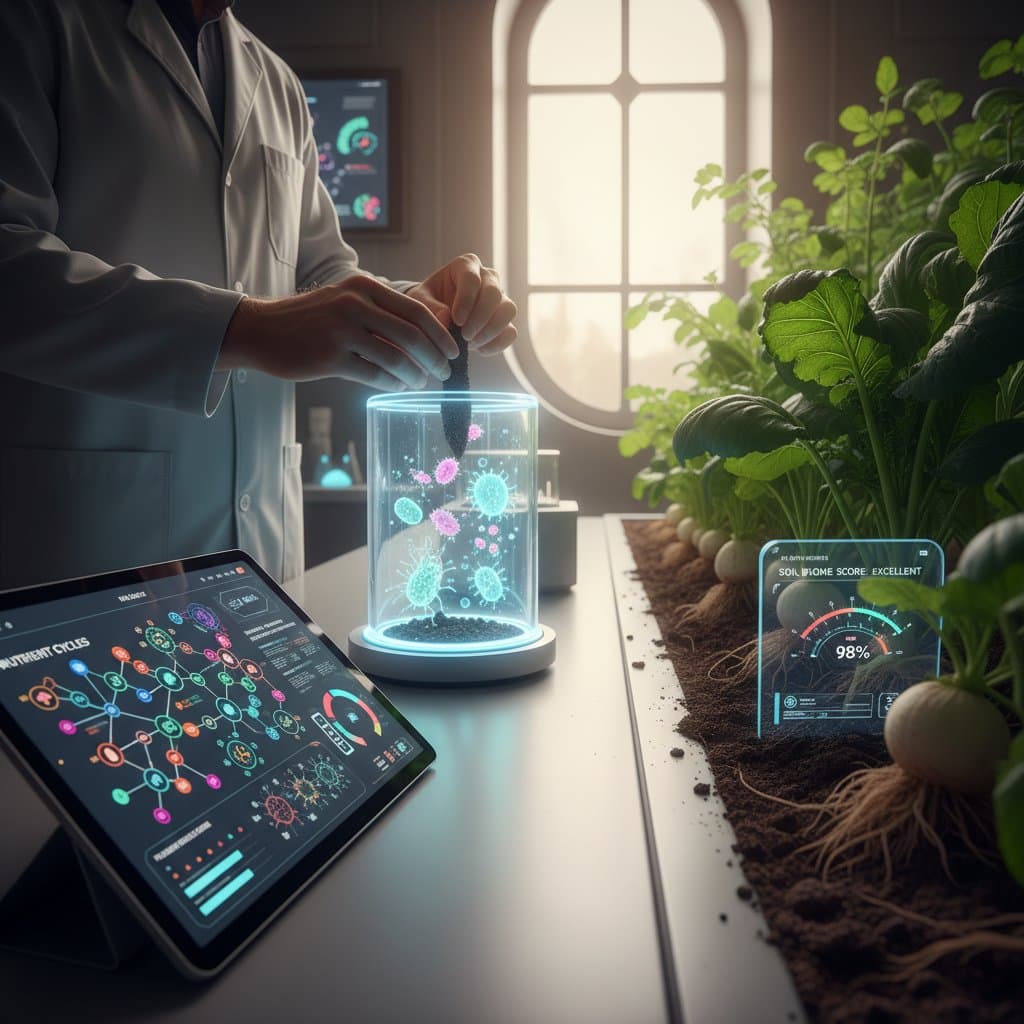 Cut Fertilizer Use in Half with Microbiome Testing