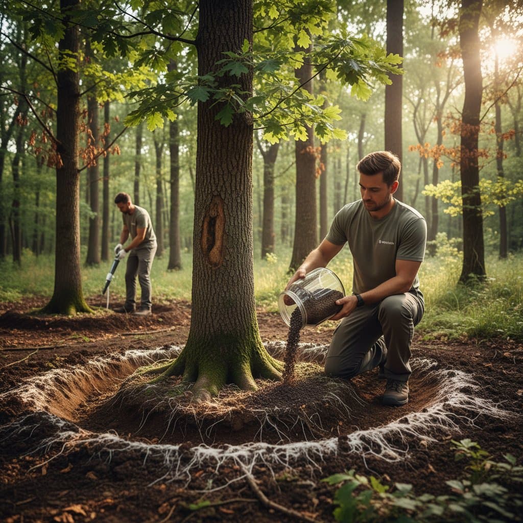 Save 60% on Tree Disease Treatment with Myco-Remediation