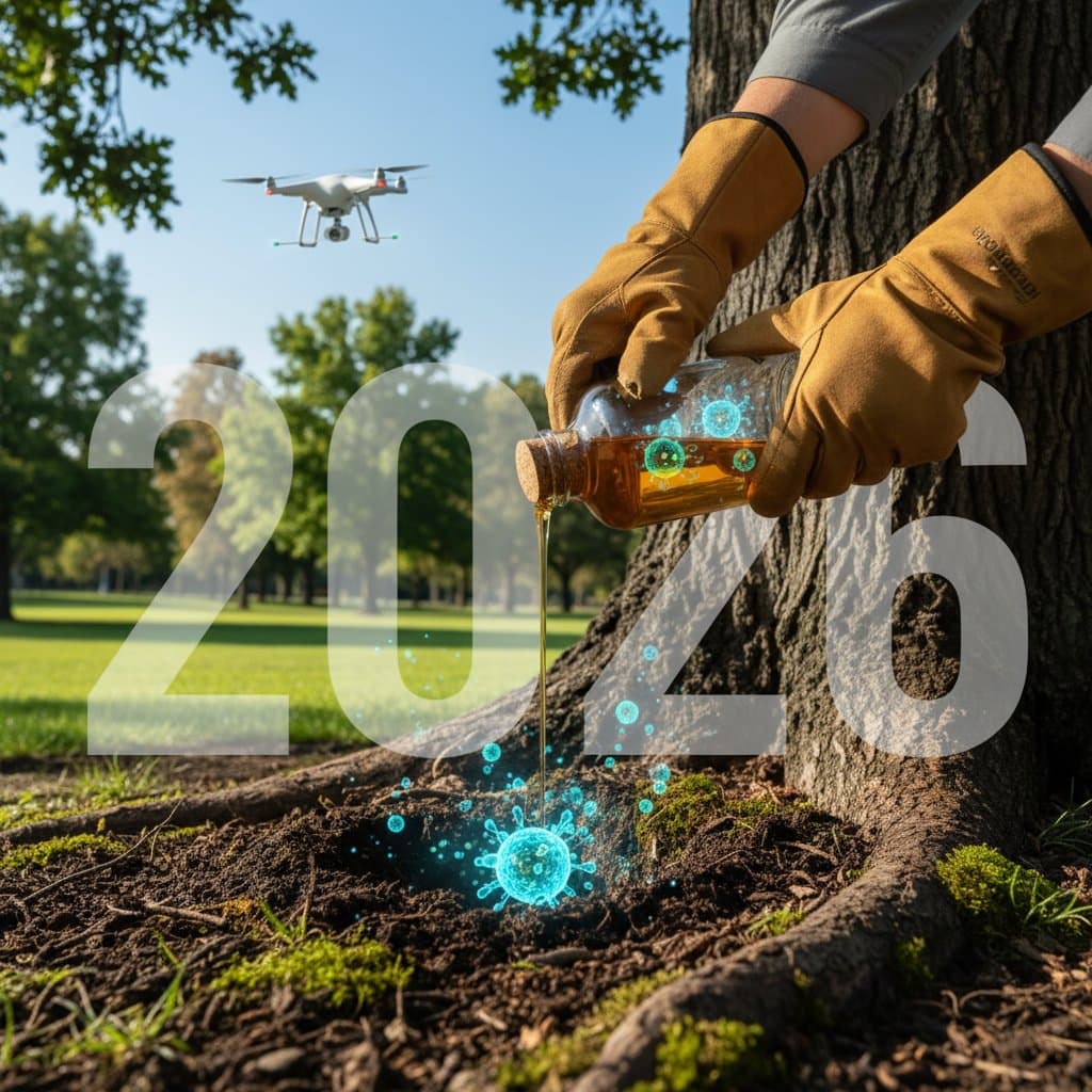 Bio-Fungicides Replace Chemical Tree Treatments by 2026
