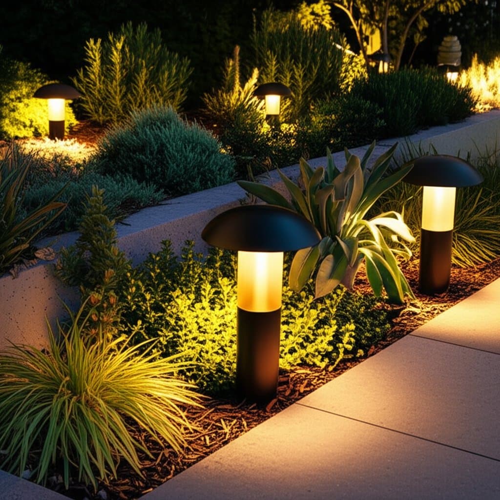 Soil Batteries Power Landscape Lights Without Wiring