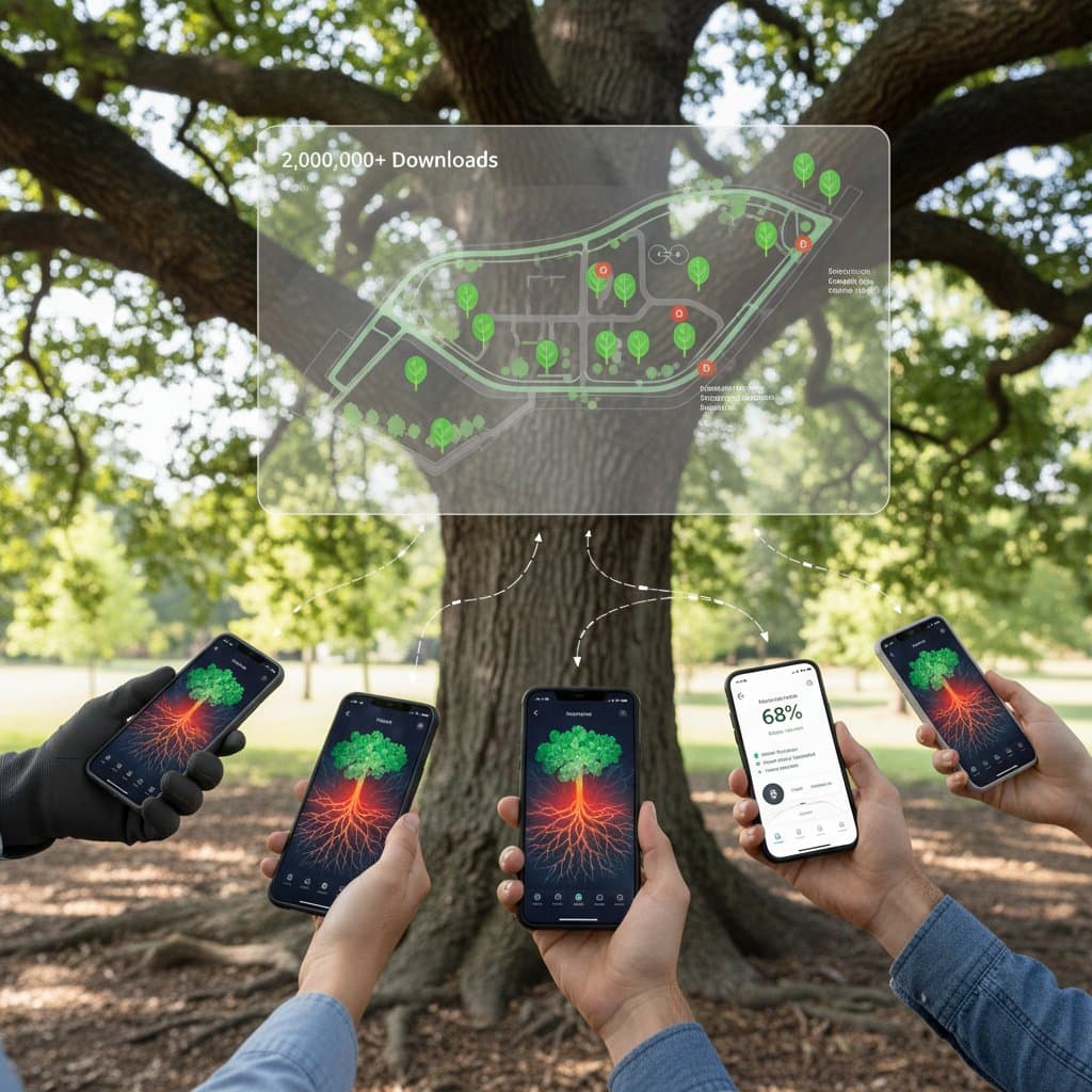 2M Downloads: Root Rot Apps Revolutionize Tree Care