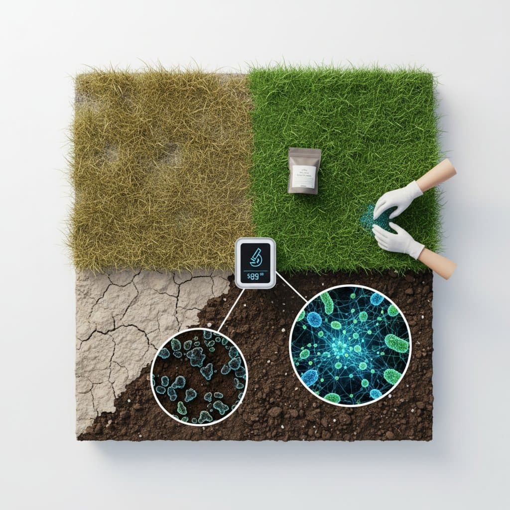 Image for Soil Microbes Reveal Why Your Lawn Won't Grow