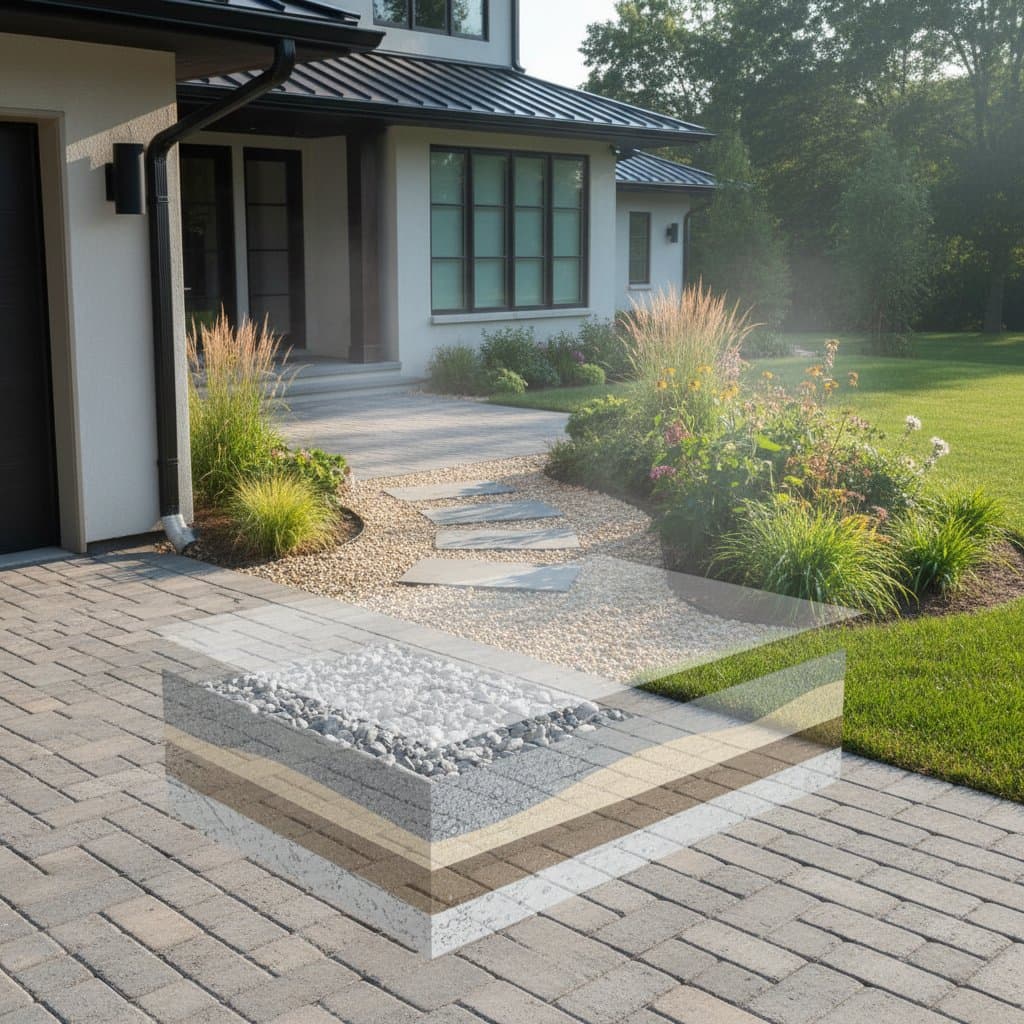 Featured image for Permeable Hardscapes Cut Flood Risk 65% This Year