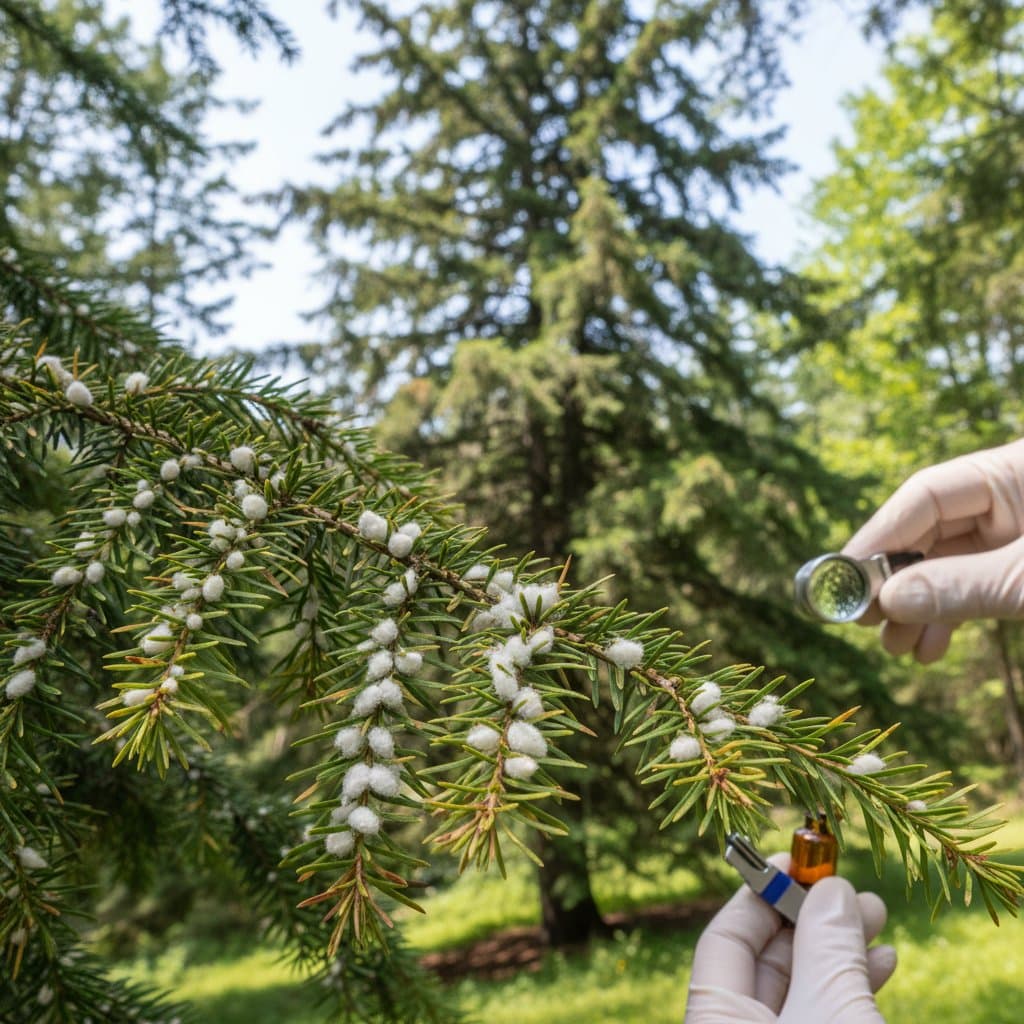 Featured image for Hemlock Woolly Adelgid: Act Fast or Lose Your Trees