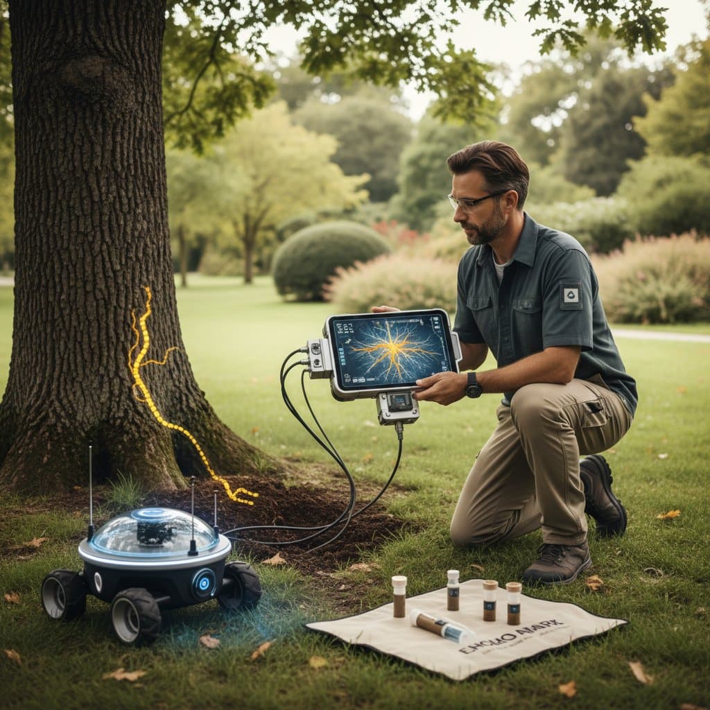 New Technologies Catch Armillaria Before Trees Show Symptoms