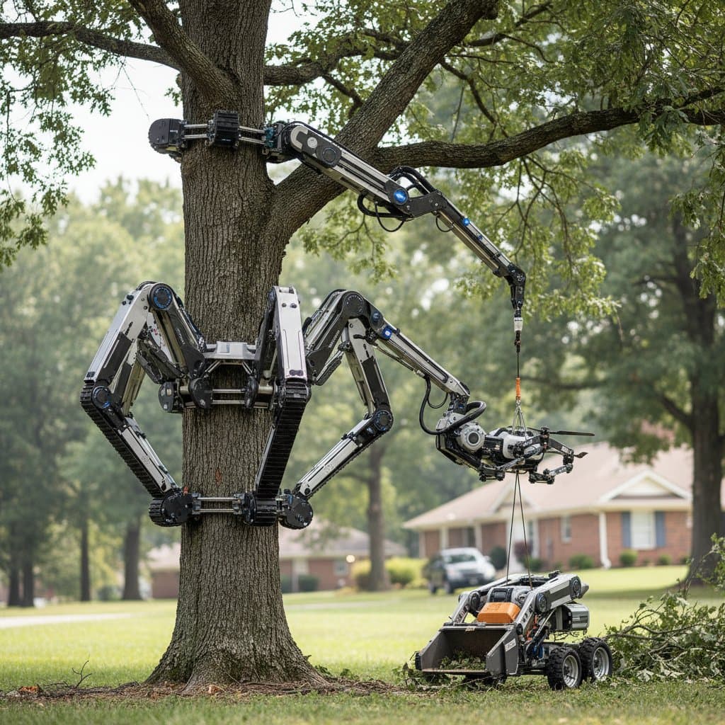 Robot Climbers Cut Tree Labor Costs 50% by 2026