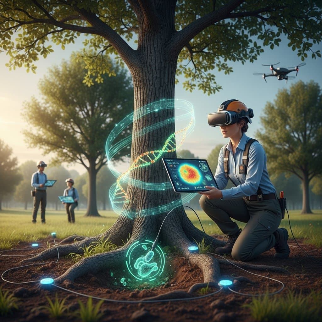 New Tech Catches Root Rot Before Trees Show Symptoms