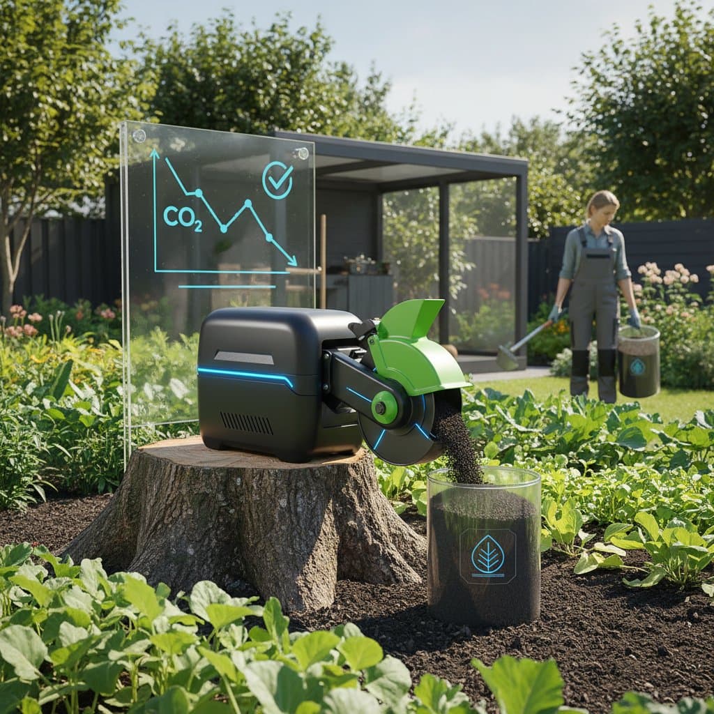 Stump Grinding Now Creates Carbon-Negative Biochar