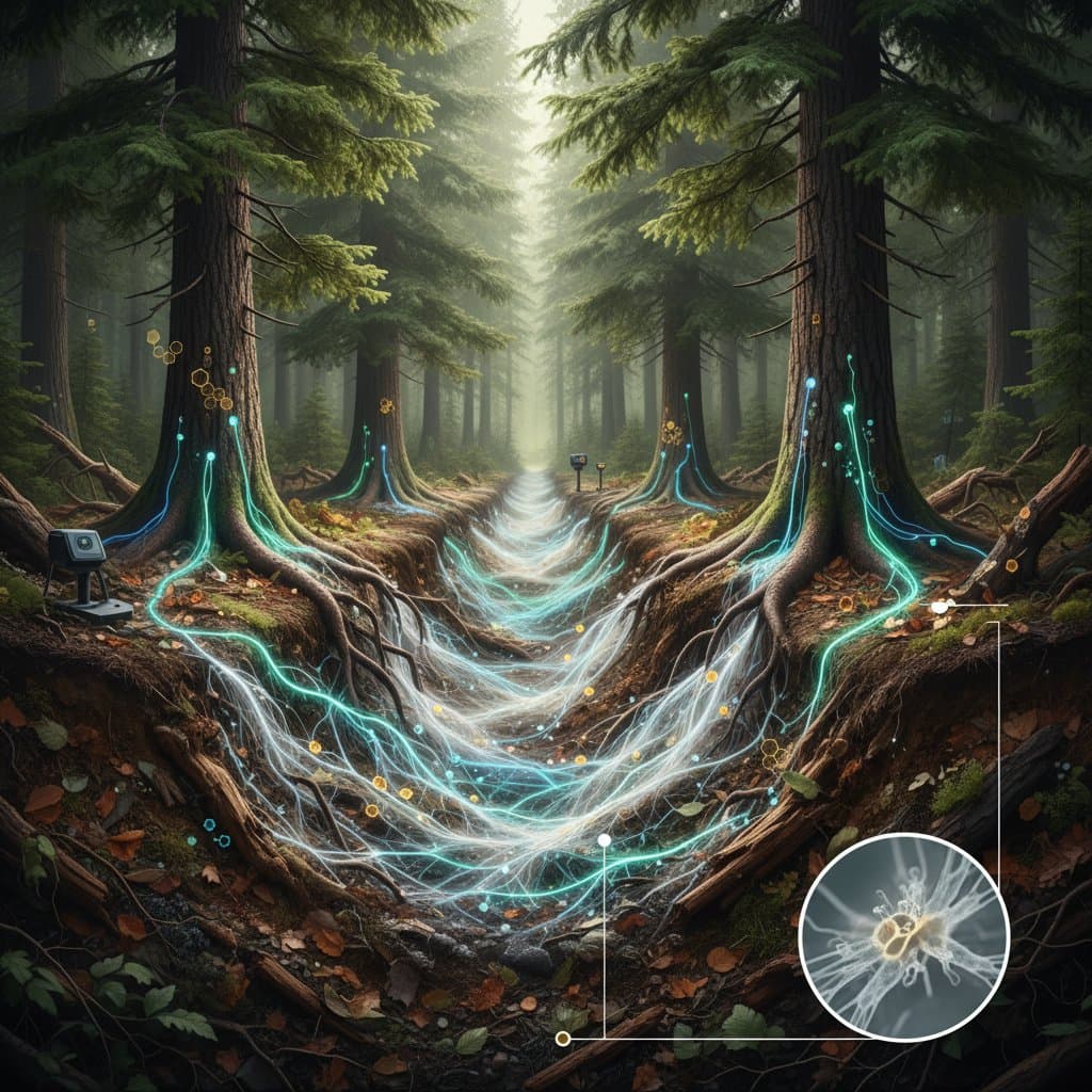 Featured image for Mycelium Networks: How Trees Share Nutrients Underground