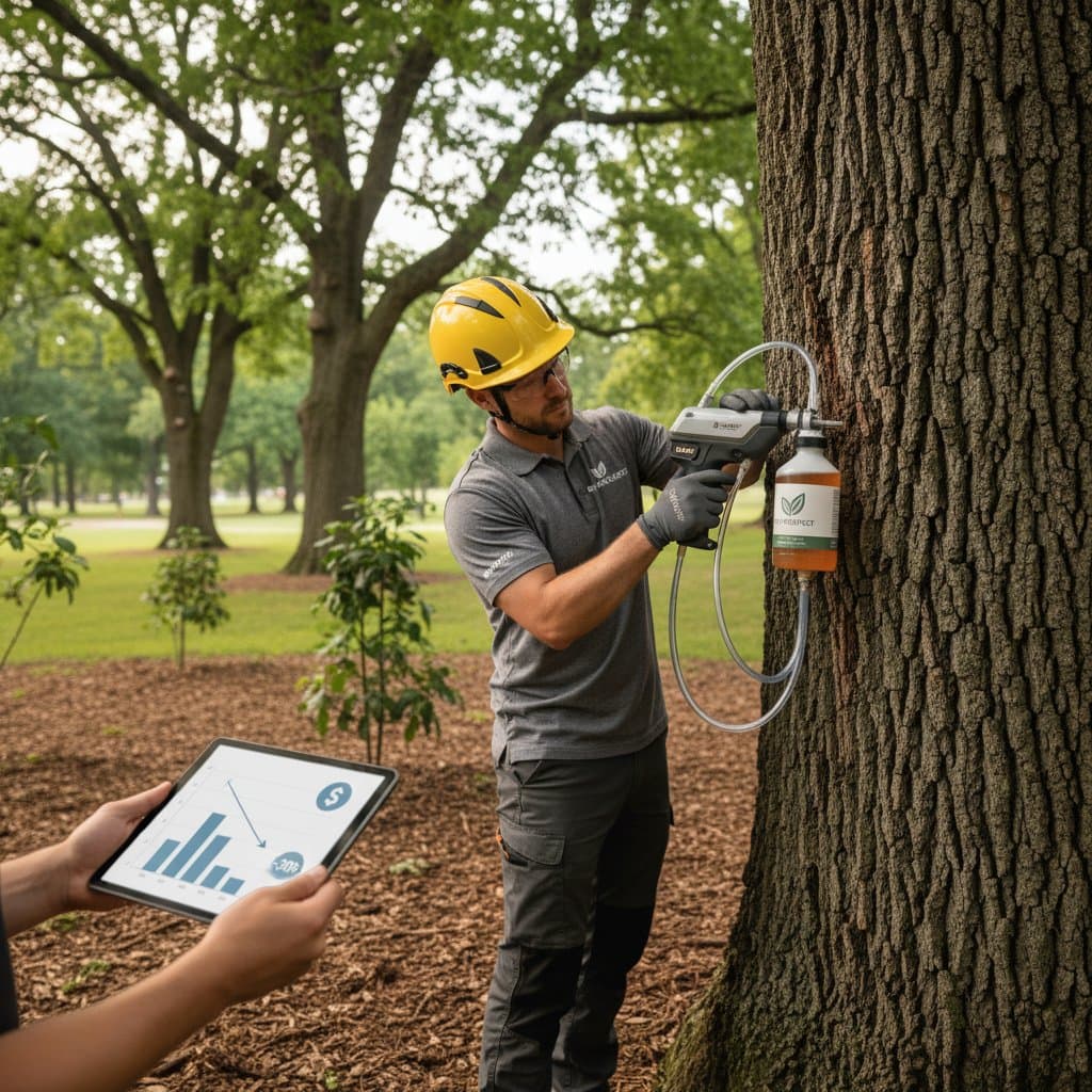 Bio-Fungicides Cut Tree Treatment Costs 30%