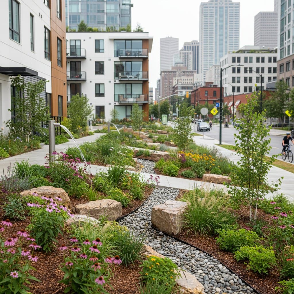 8 Cities Mandate Rain Gardens by July 2026