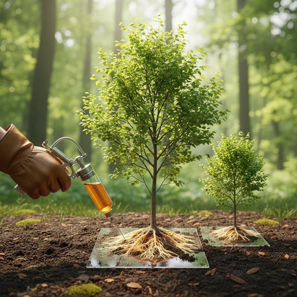 Mycorrhizal Injections Make Trees Grow 3x Faster