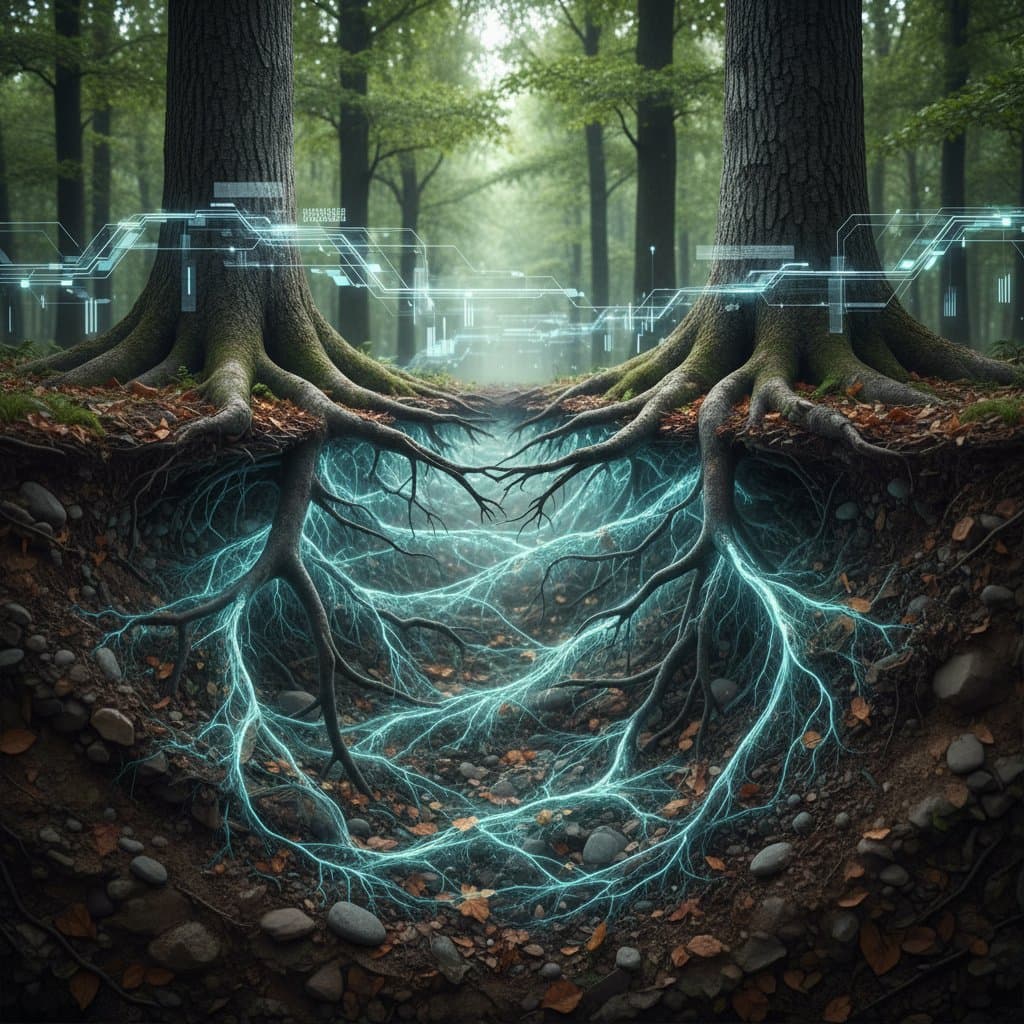 Featured image for Underground Fungal Networks Connect Your Trees