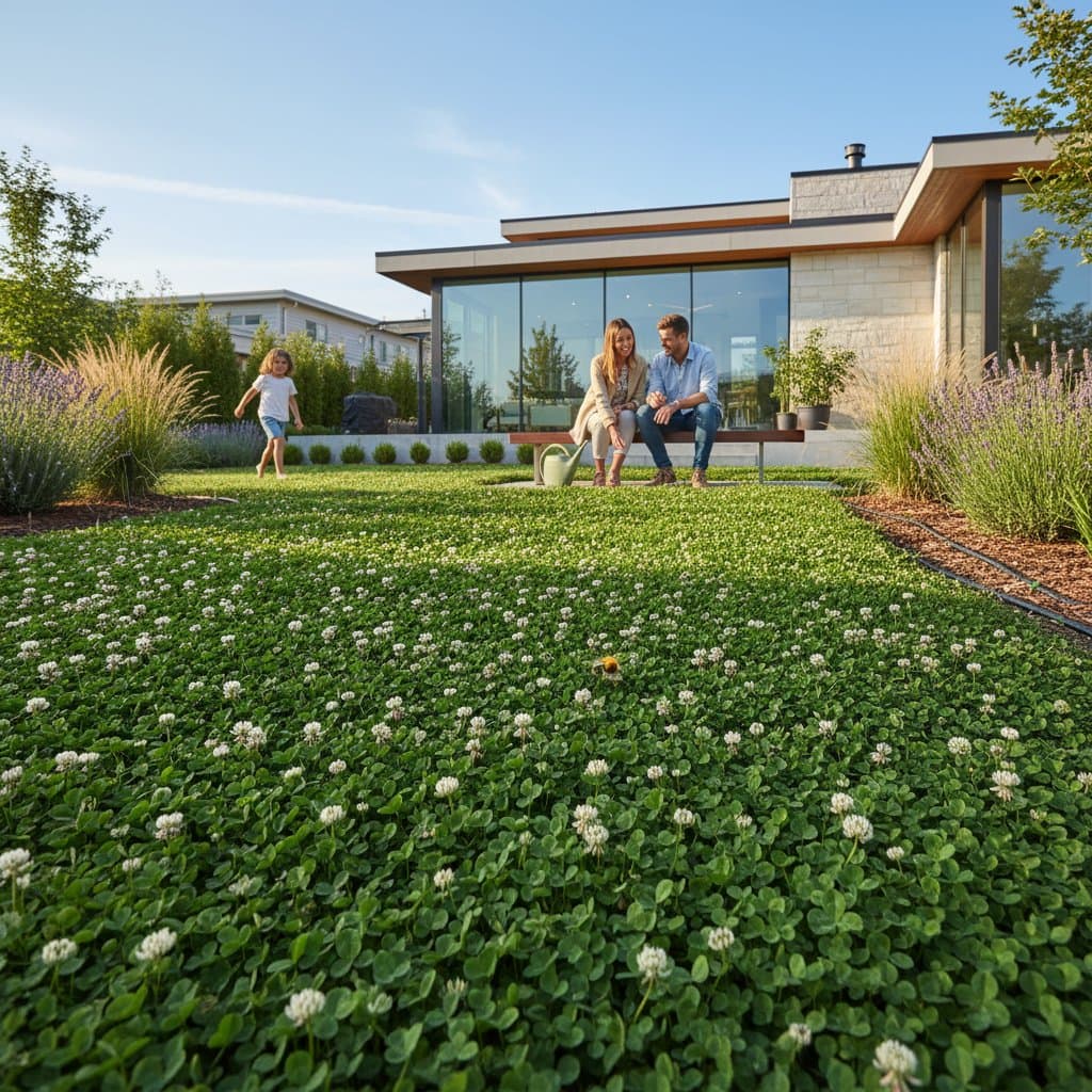 Micro-Clover Cuts Lawn Water Use by 70 Percent