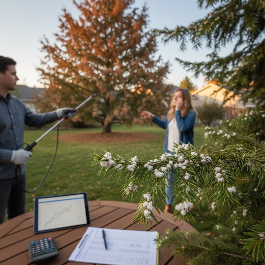Hemlock Adelgid Treatment Costs Triple in Midwest