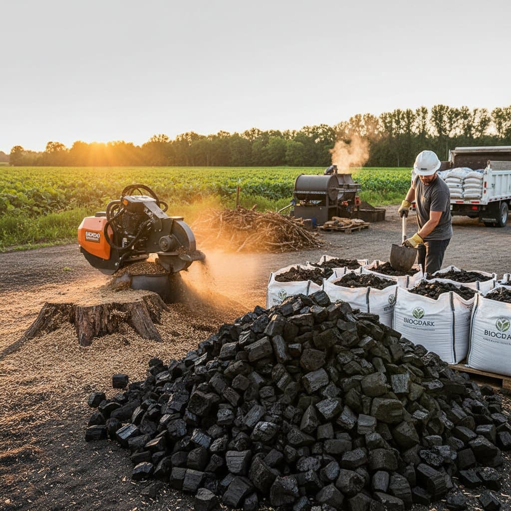 Featured image for Turn Stump Waste Into $200/Ton With Biochar