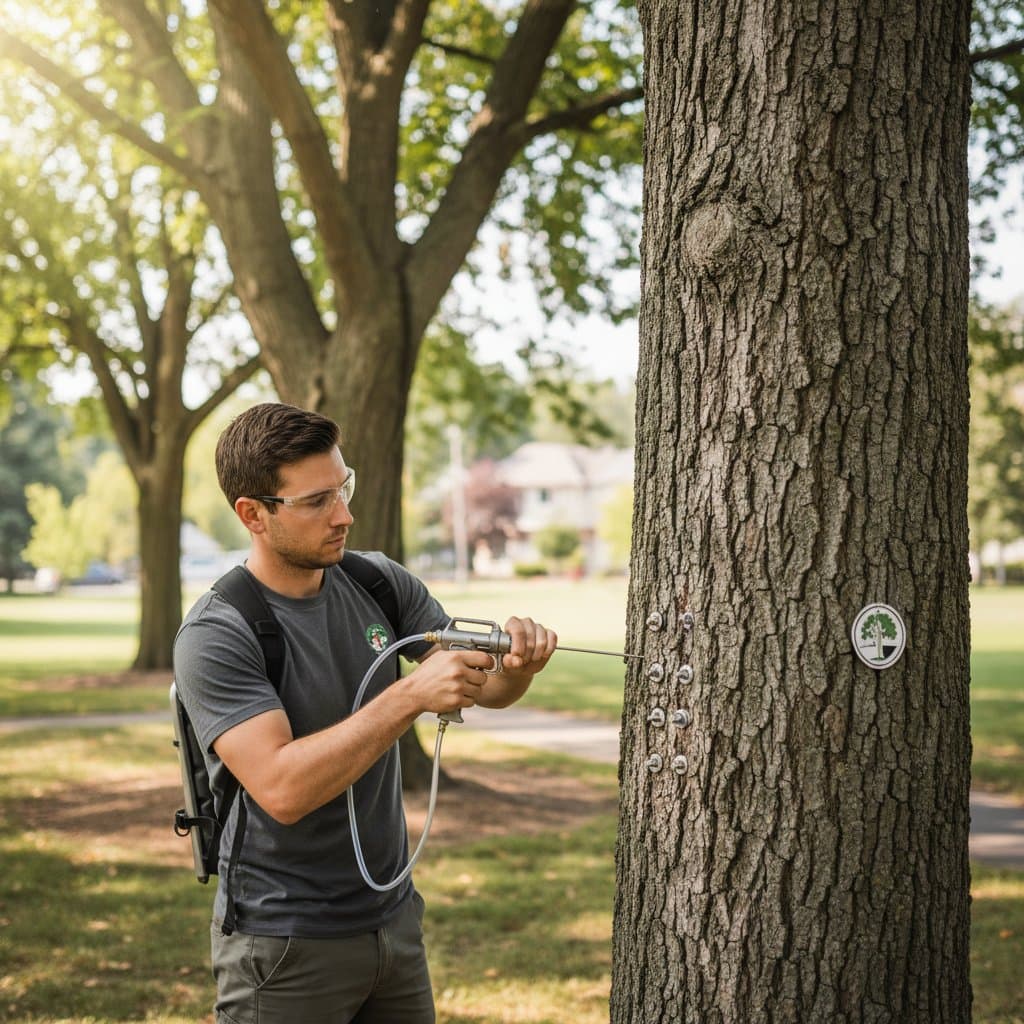 Image for New Ash Tree Vaccine Protects Against Borers for 3 Years