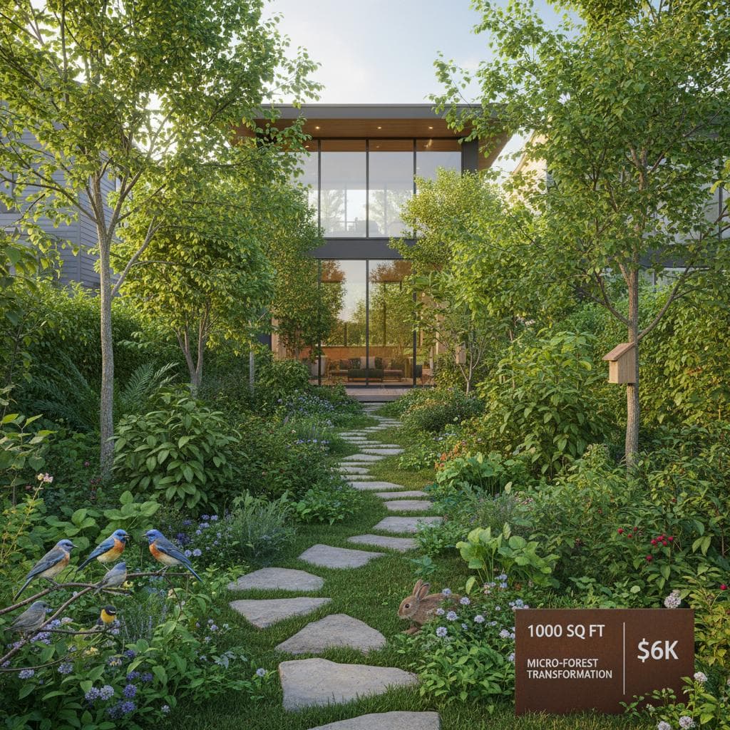 Image for Micro-Forests Transform 1000 Sq Ft Yards for $6K