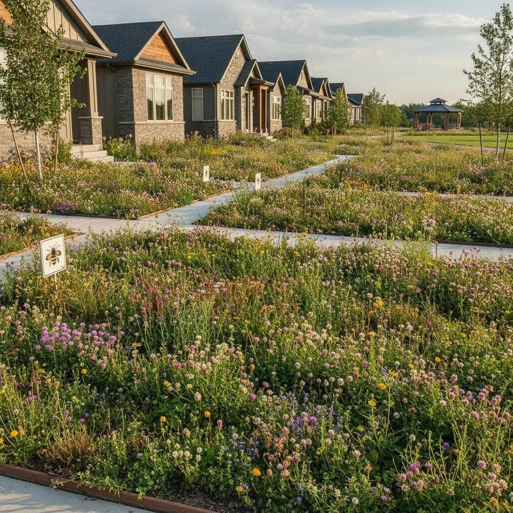 HOAs Now Require Bee Lawns for Pollinator Health