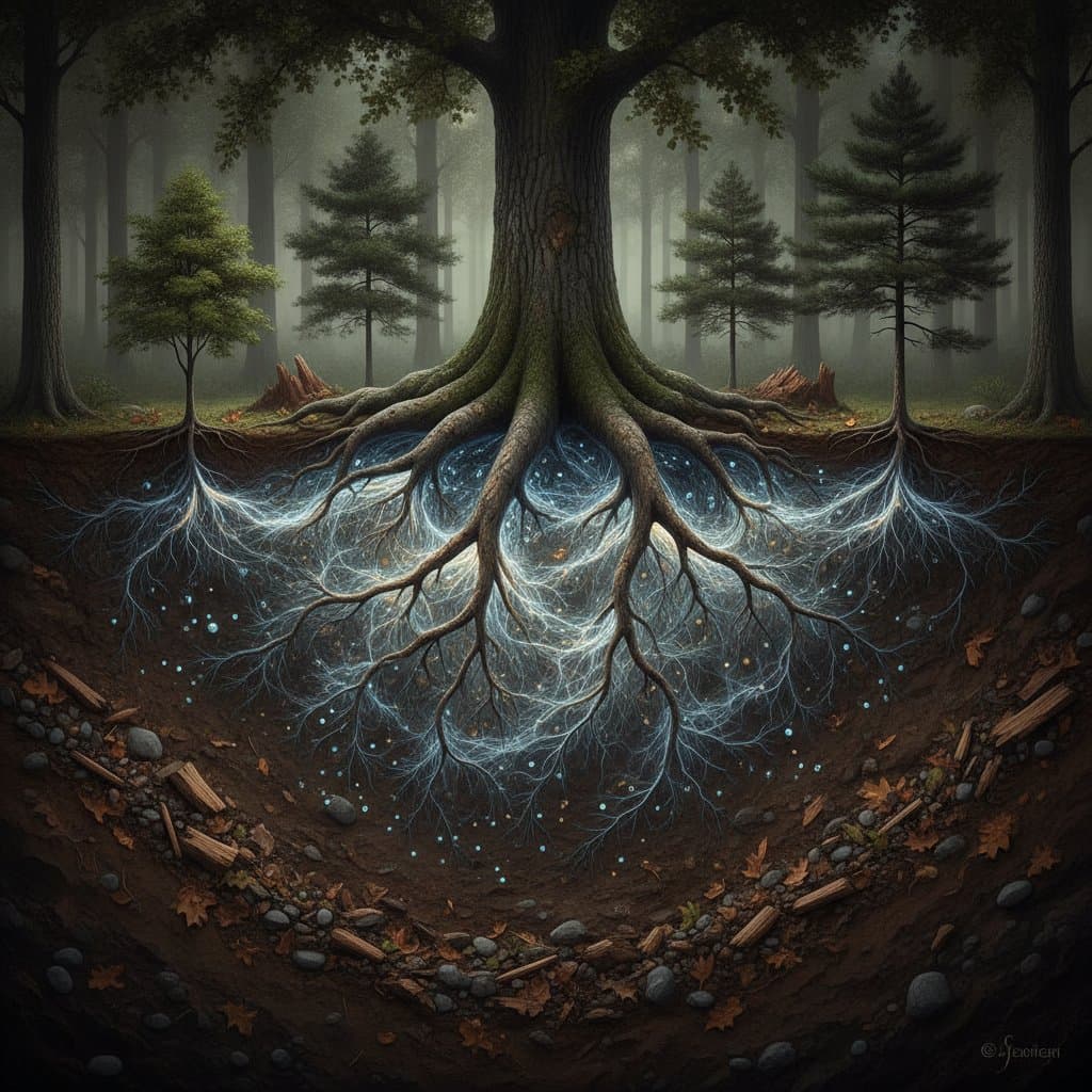 Nature's Underground Network Keeps Trees Healthy