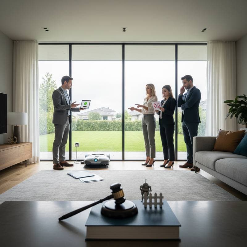 Featured image for HOA Robot Mower Bans Spark Homeowner Lawsuits