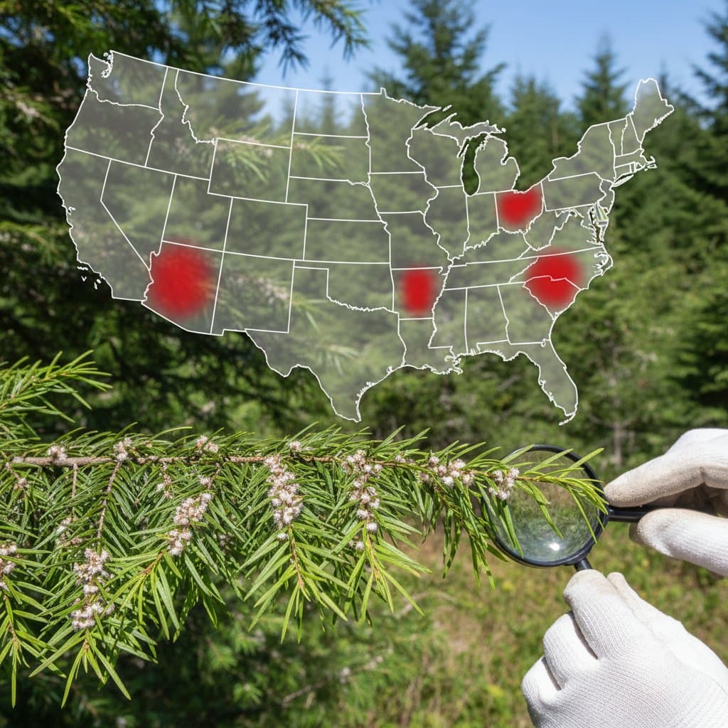Featured image for Hemlock Woolly Adelgid Spreads to 8 New States