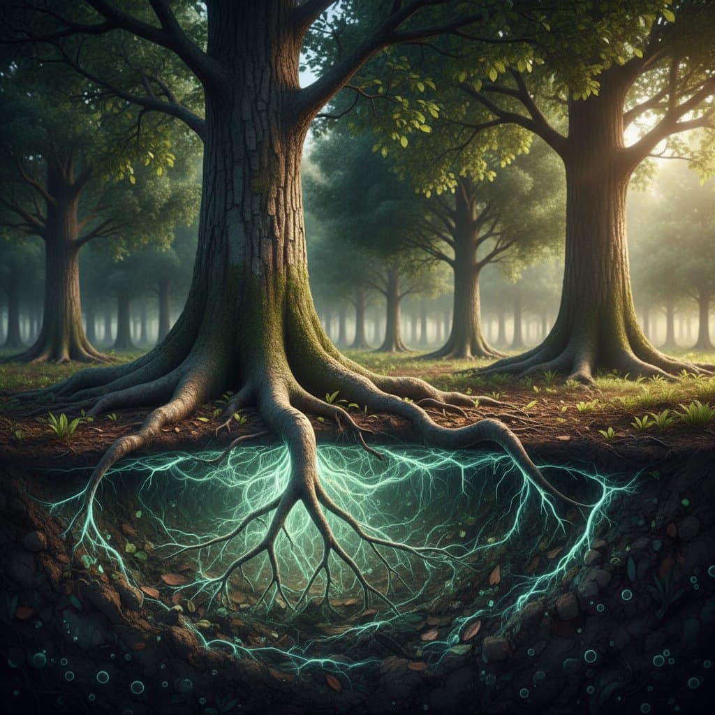 Featured image for Mycelium Networks Boost Tree Vitality by 300 Percent