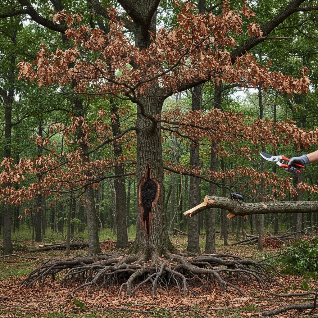 Featured image for Oak Wilt Spreads to 8 States: Protection Steps