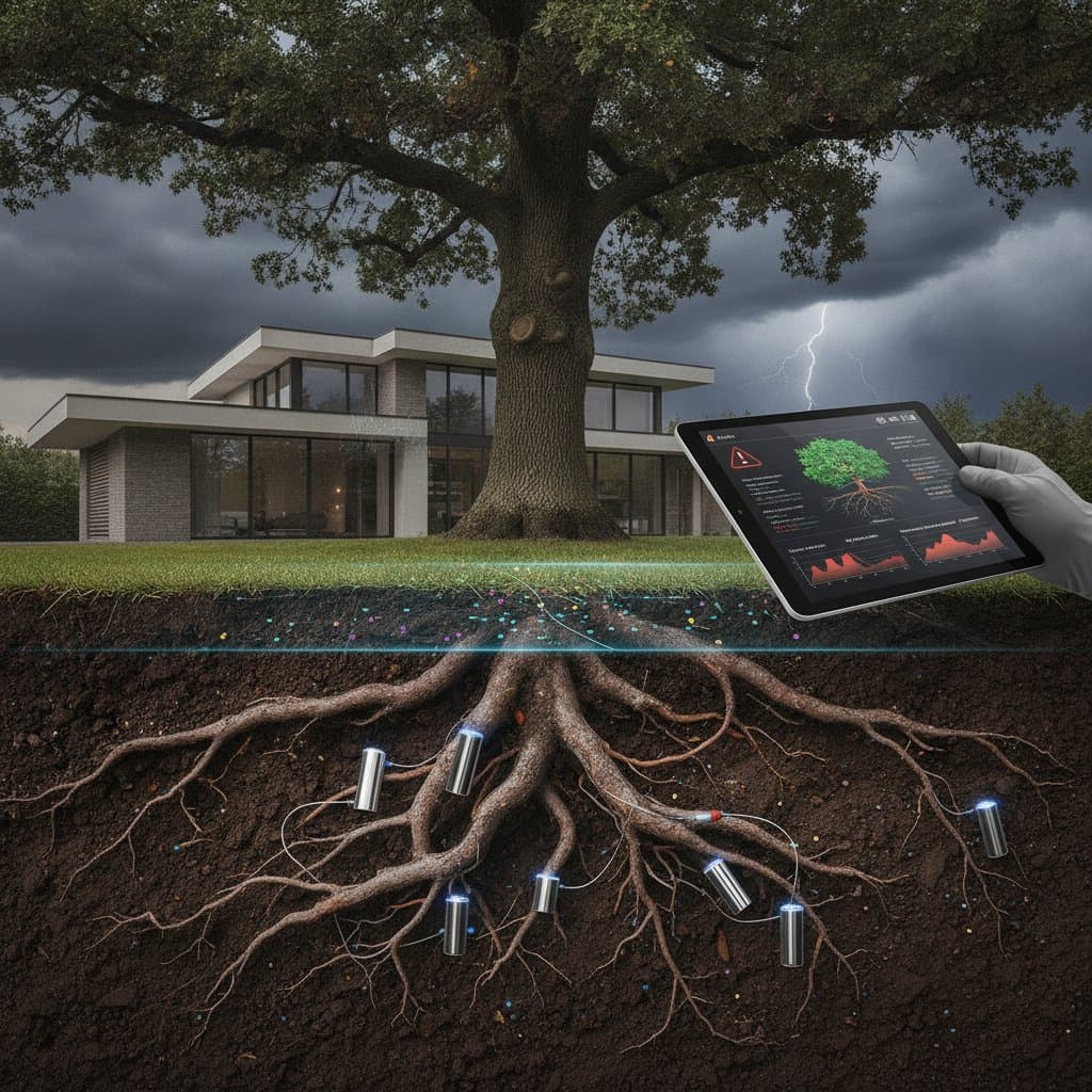 Featured image for Root Sensors Detect Tree Failure Before It Happens