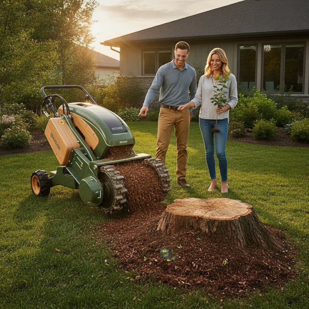Featured image for Biodegradable Grinders Cut Stump Waste 65%