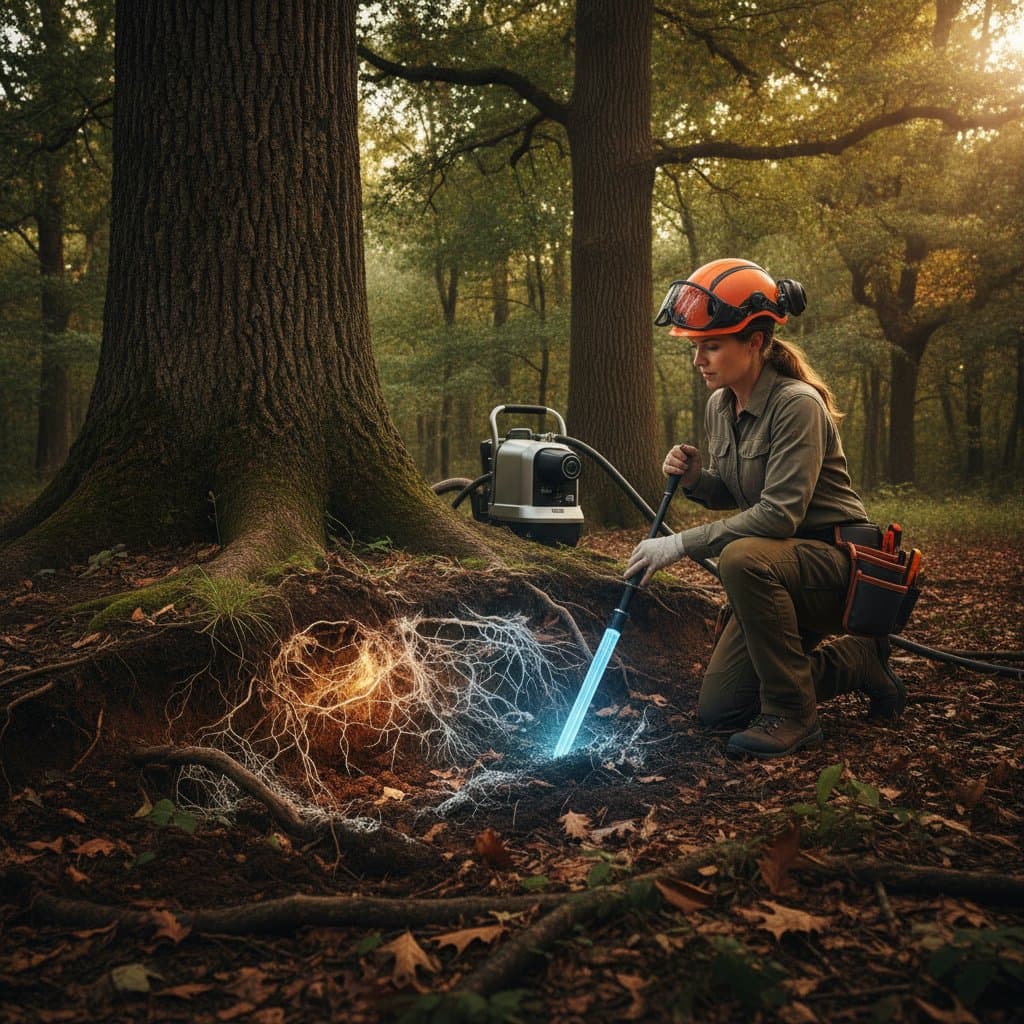 Featured image for Why Arborists Now Treat Underground Fungal Networks