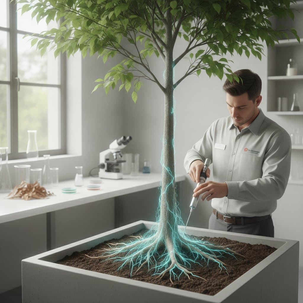 Featured image for Mycorrhizal Fungi Restore Tree Health Through Roots